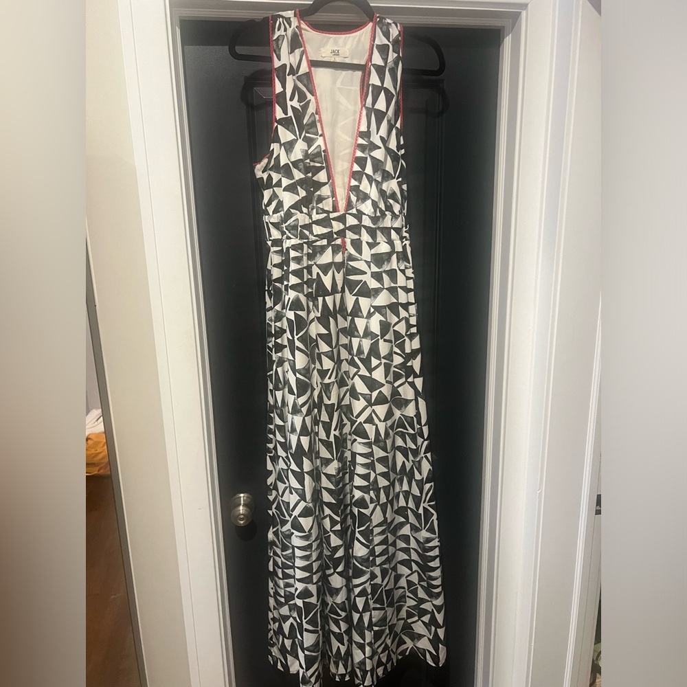Deep V Maxi Dress